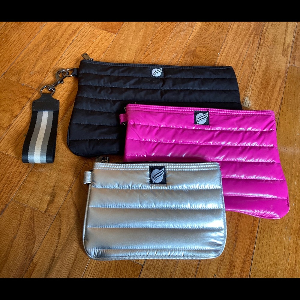 Beautiful three piece wristlet set